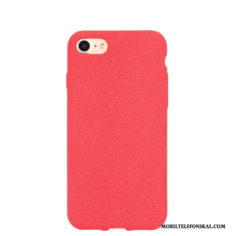 iPhone 6/6s Enkel Par Skal Telefon Fallskydd Silikon Mjuk Solid Färg