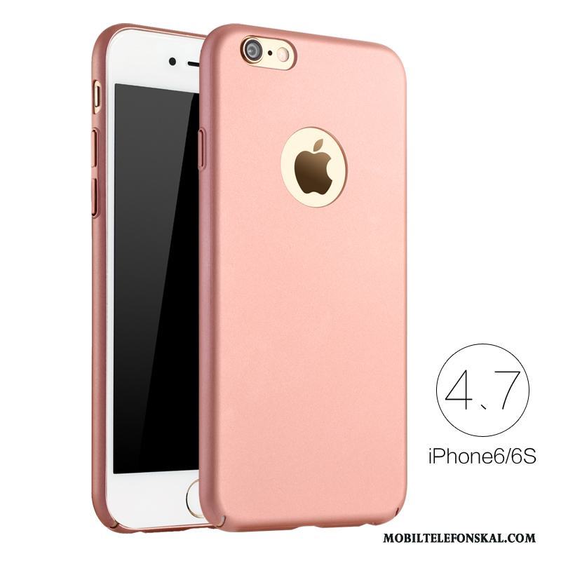 iPhone 6/6s Fallskydd Nubuck All Inclusive Skal Telefon Ring Hård