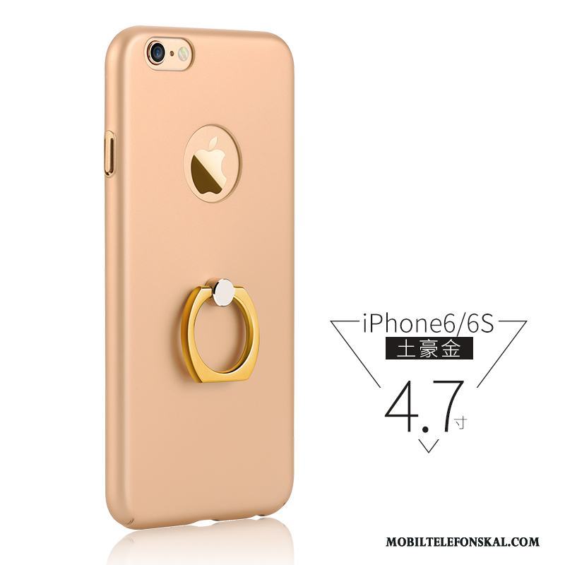 iPhone 6/6s Fallskydd Nubuck All Inclusive Skal Telefon Ring Hård