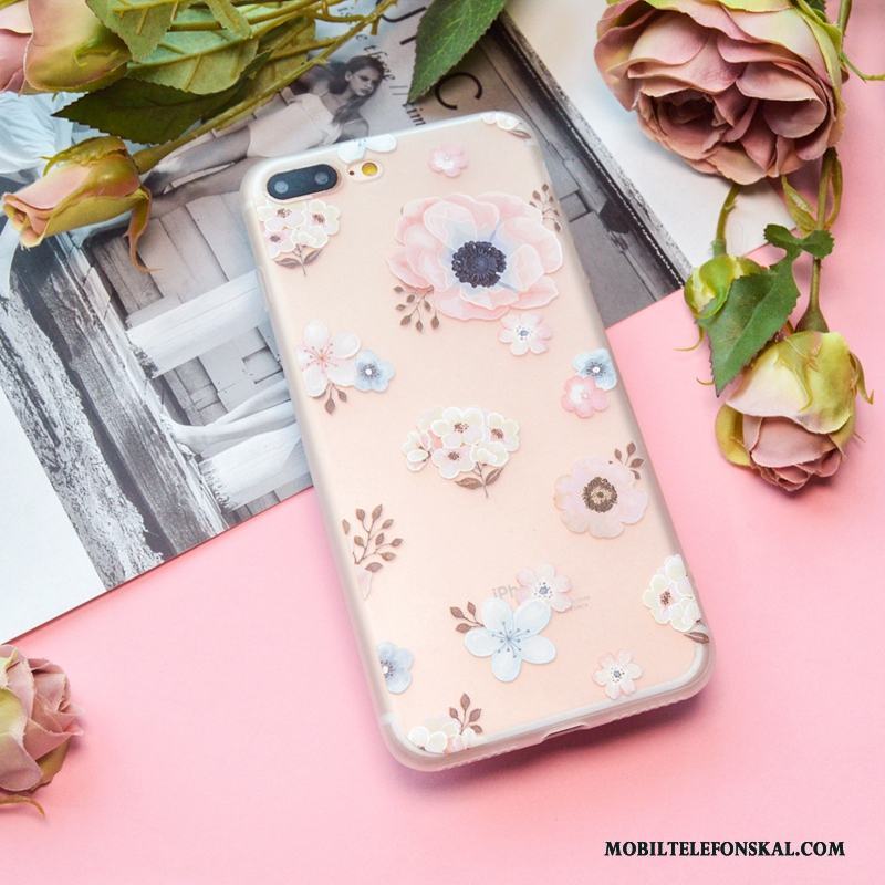 iPhone 6/6s Kreativa Transparent Silikon Skal Telefon Kyla Mönster Mjuk