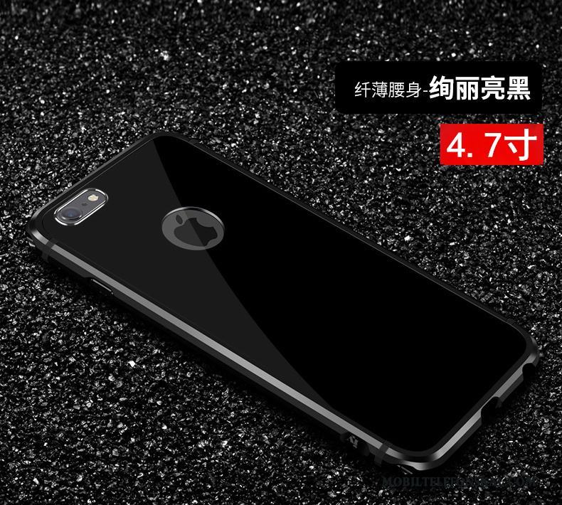 iPhone 6/6s Ny Fallskydd Skal Telefon Blå Metall Fodral Trend