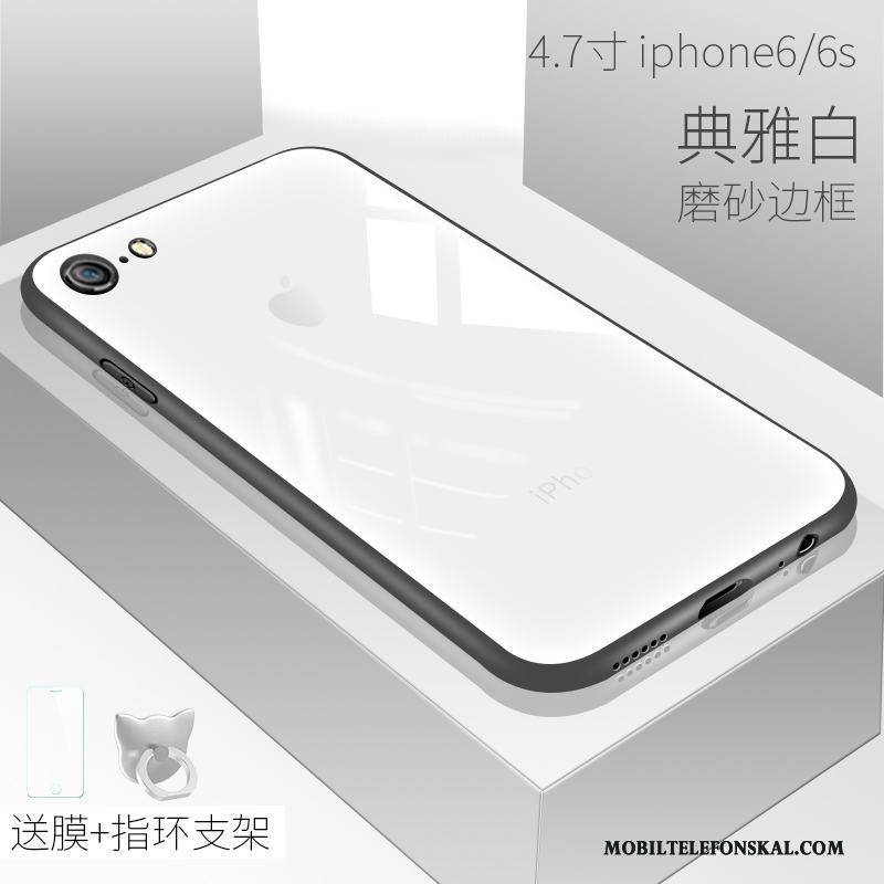 iPhone 6/6s Ny Fodral Röd Trend Silikon Skal Telefon Glas