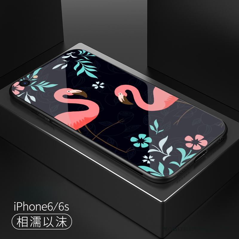 iPhone 6/6s Plus Kreativa Glas Fodral Personlighet Skal Telefon Trend Par