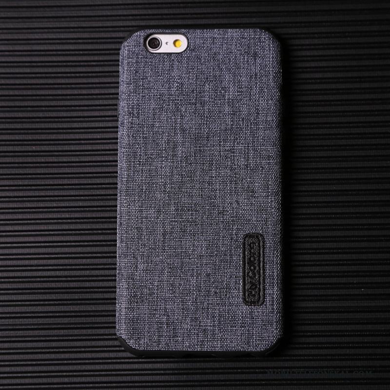 iPhone 6/6s Plus Kreativa Skal Telefon Business Fallskydd Nubuck Fodral Personlighet