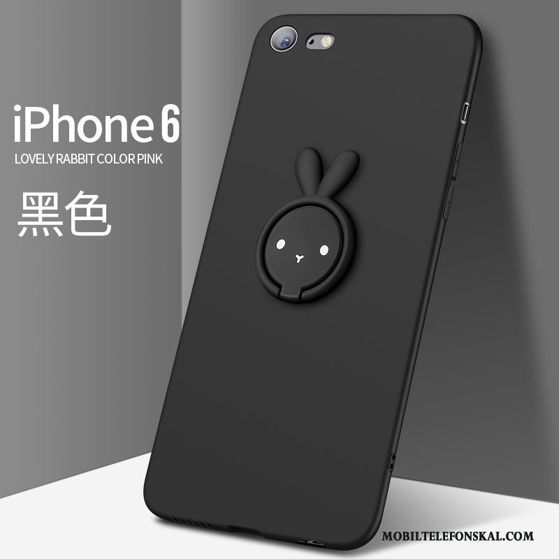 iPhone 6/6s Plus Mjuk Kreativa Slim Fodral Skal Telefon Röd Fallskydd