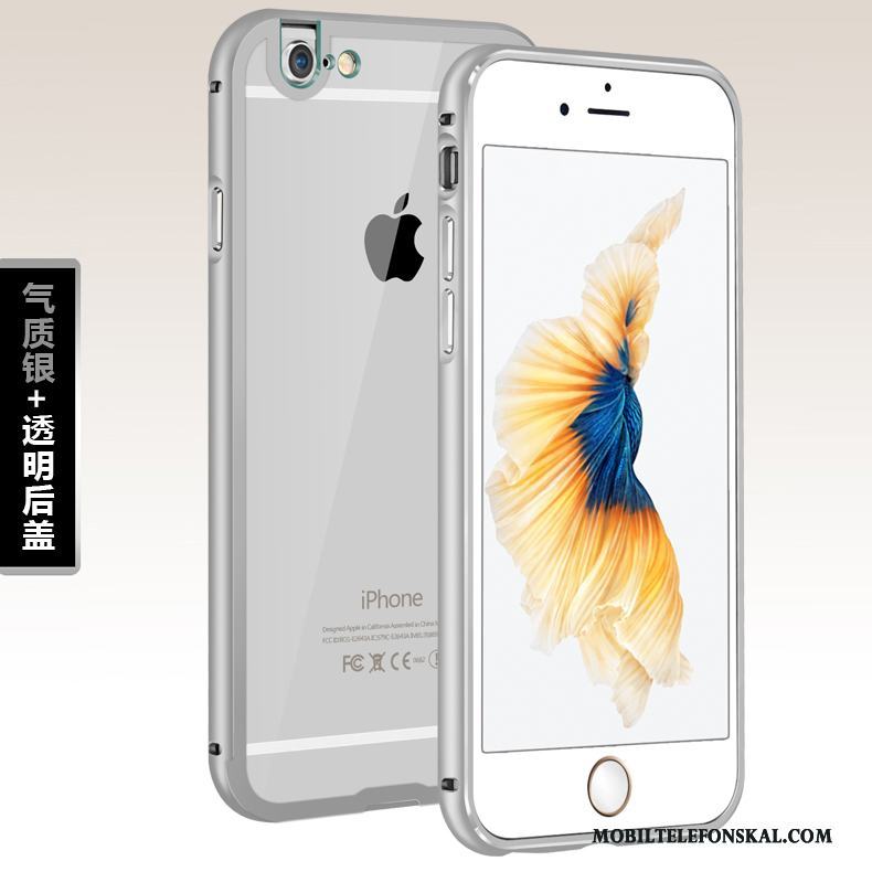 iPhone 6/6s Plus Purpur Frame Metall Skal Telefon