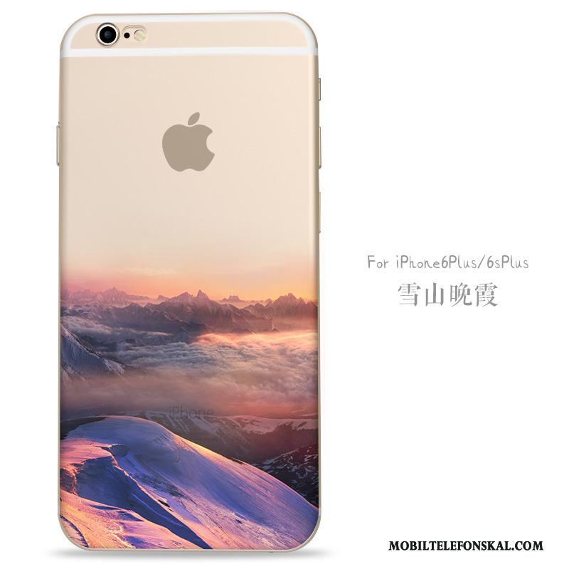 iPhone 6/6s Plus Skal All Inclusive Fallskydd Transparent Telefon Fodral Trend