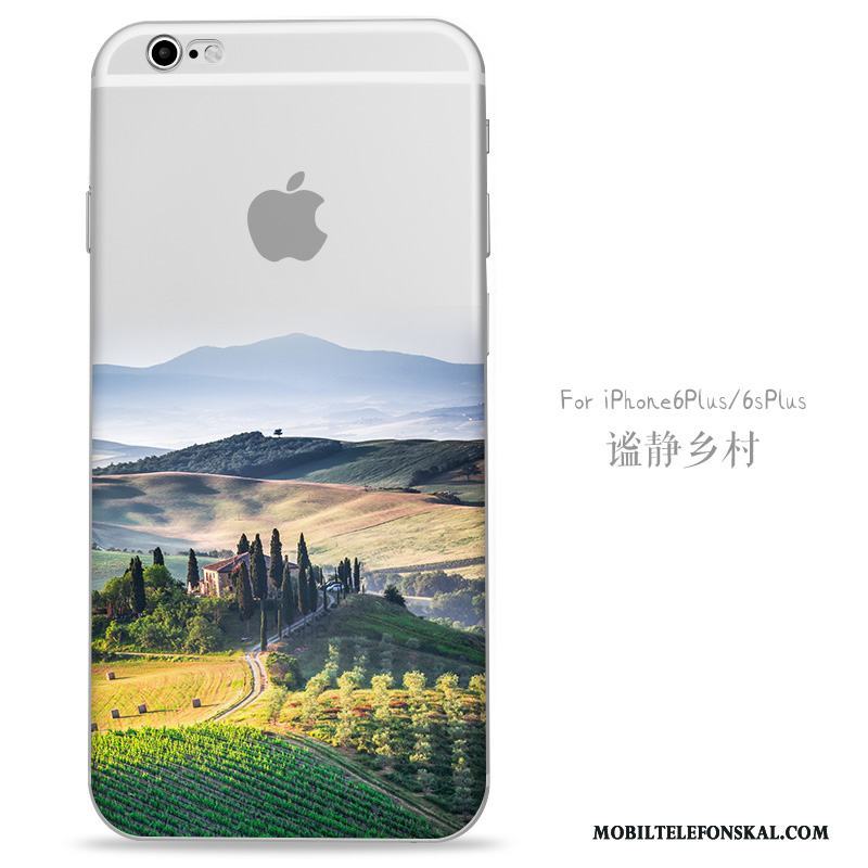 iPhone 6/6s Plus Skal All Inclusive Fallskydd Transparent Telefon Fodral Trend