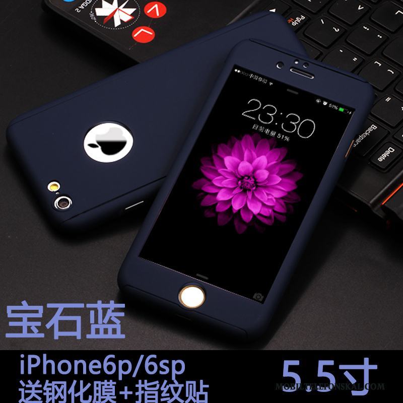 iPhone 6/6s Plus Skal Fallskydd Nubuck Mobil Telefon Trend Fodral All Inclusive Rosa