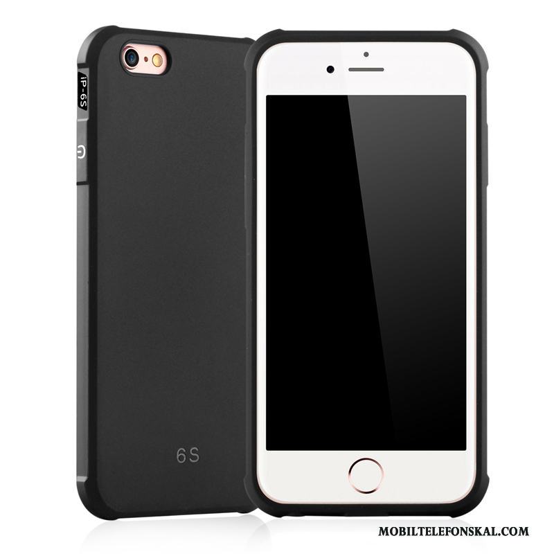 iPhone 6/6s Plus Skal Fallskydd Silikon Blå Mjuk All Inclusive Trend Mobil Telefon