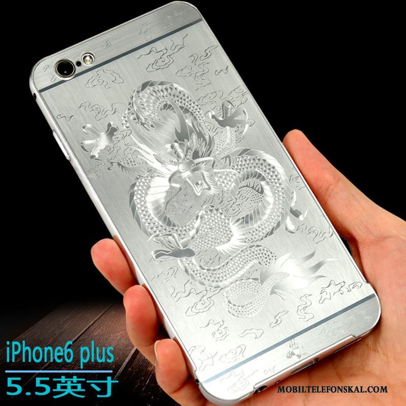 iPhone 6/6s Plus Skal Frame Blå Telefon Skydd Kreativa Hård
