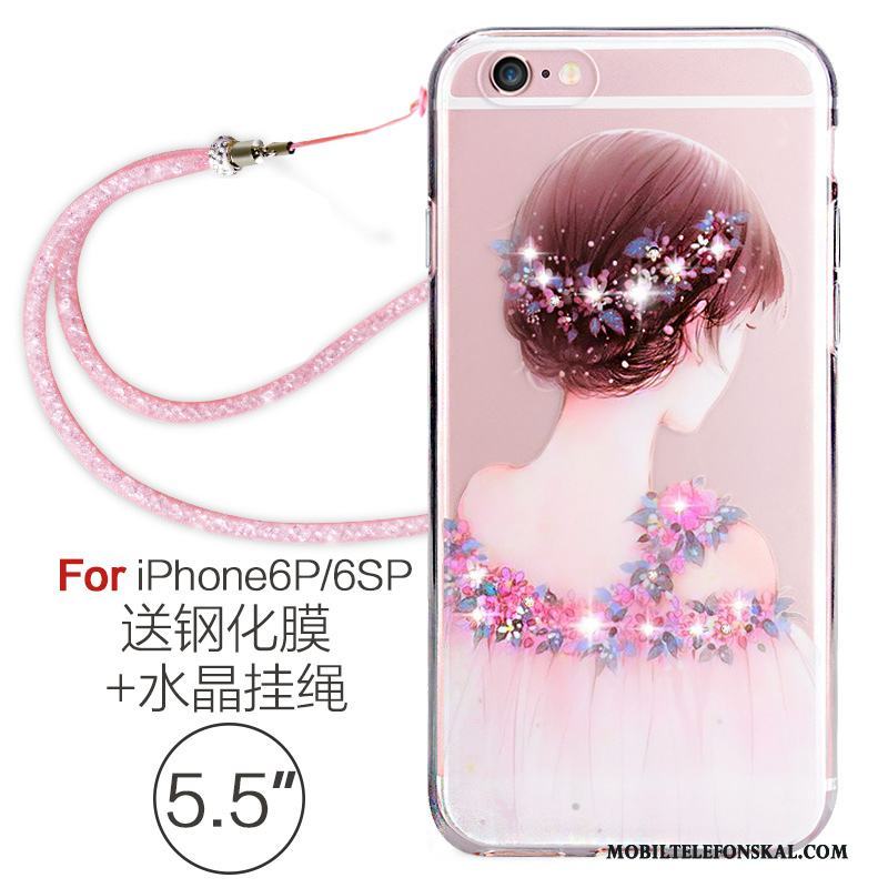 iPhone 6/6s Plus Skal Mjuk Strass Skydd Kreativa Trend Med Strass Lyxiga