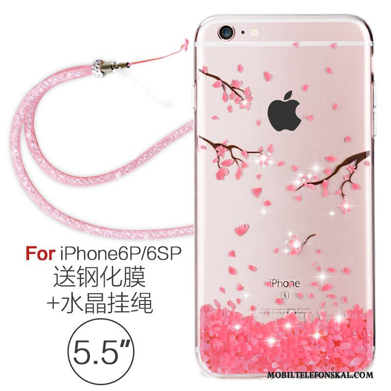 iPhone 6/6s Plus Skal Mjuk Strass Skydd Kreativa Trend Med Strass Lyxiga