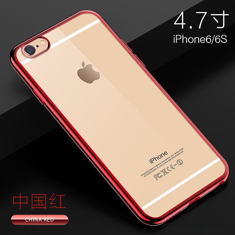 iPhone 6/6s Silikon All Inclusive Skal Telefon Slim Transparent Trend Fodral