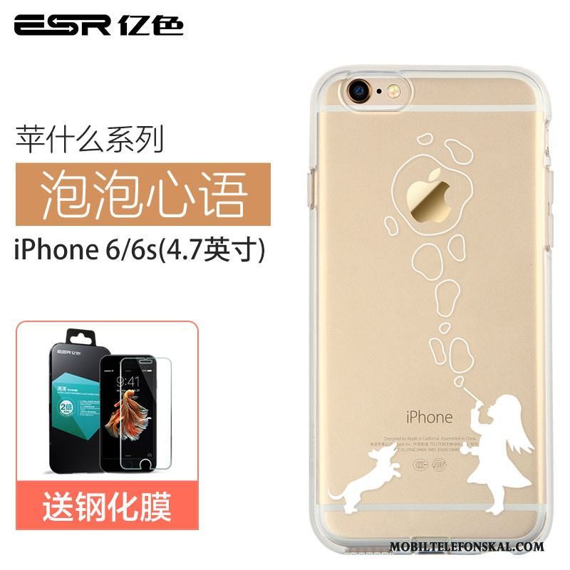 iPhone 6/6s Skal Skydd All Inclusive Trend Varumärke Fallskydd Tecknat Fodral Transparent