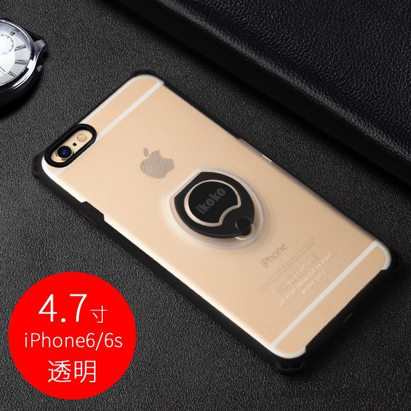 iPhone 6/6s Skal Telefon Bil Trend Silikon Magnetic Ring All Inclusive