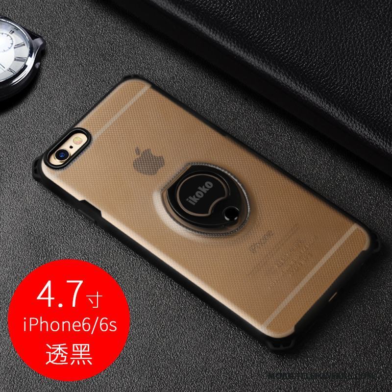 iPhone 6/6s Skal Telefon Bil Trend Silikon Magnetic Ring All Inclusive