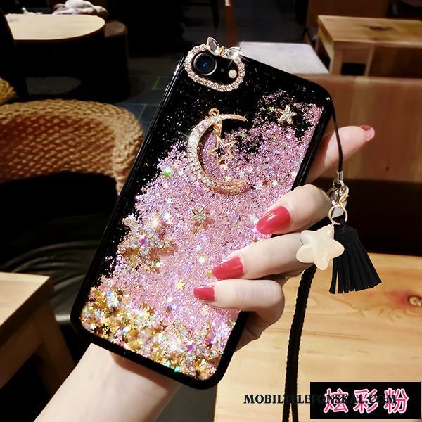 iPhone 6/6s Skal Telefon Strass Purpur Trend Kvicksand Fodral All Inclusive