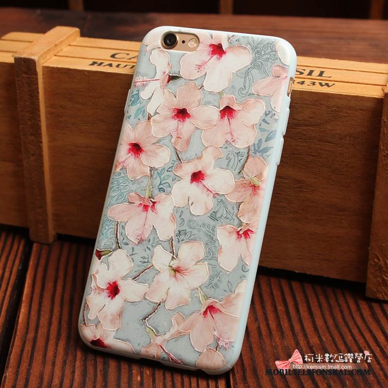 iPhone 6/6s Skal Telefon Tecknat Kyla Kreativa Fodral Mjuk Silikon