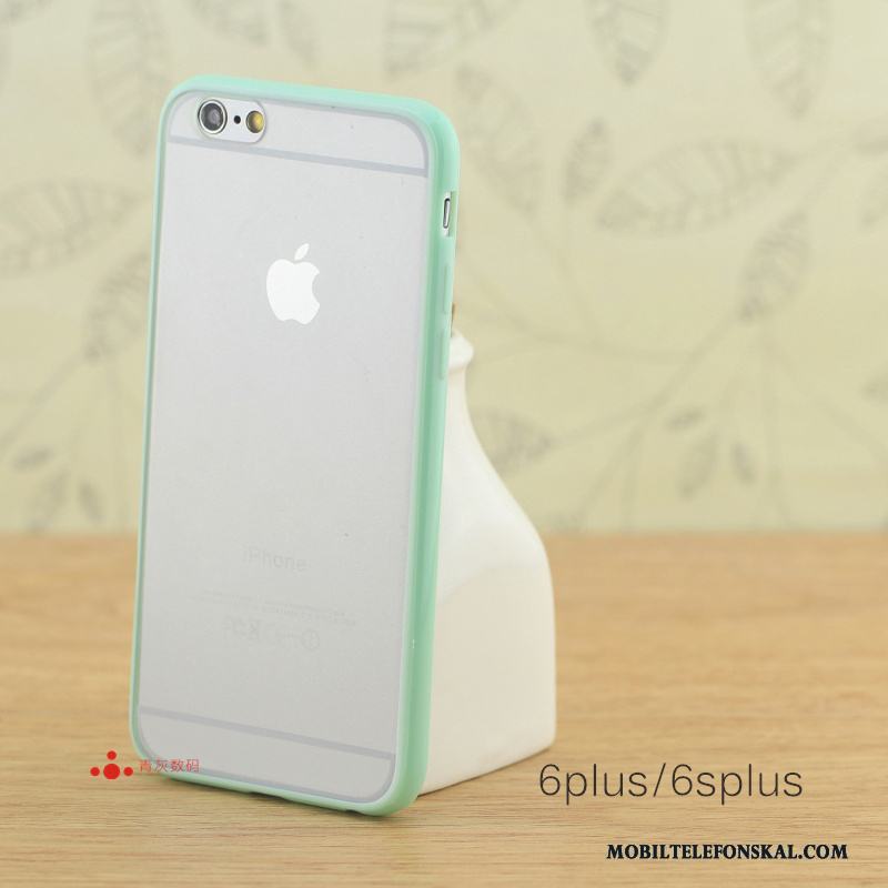 iPhone 6/6s Skydd Nubuck Purpur Frame Skal Telefon Liten Mönster