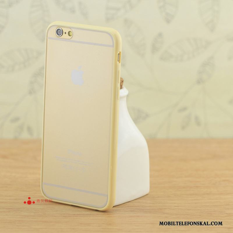 iPhone 6/6s Skydd Nubuck Purpur Frame Skal Telefon Liten Mönster