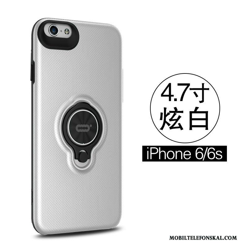 iPhone 6/6s Skydd Transparent Fodral Support Ring Bältesspänne Skal Telefon