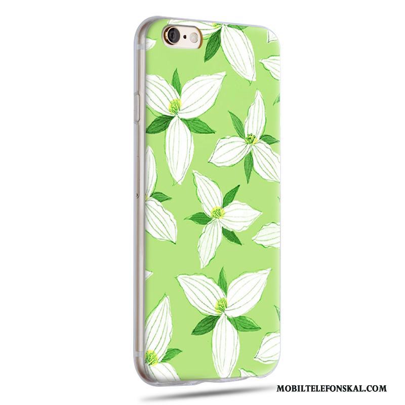 iPhone 6/6s Slim Mobil Telefon Tecknat Skal Grön Telefon Fodral