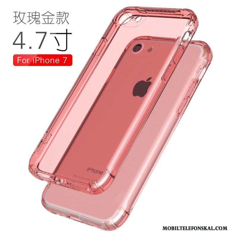 iPhone 7 All Inclusive Skal Telefon Transparent Trend Fallskydd Mjuk Silikon