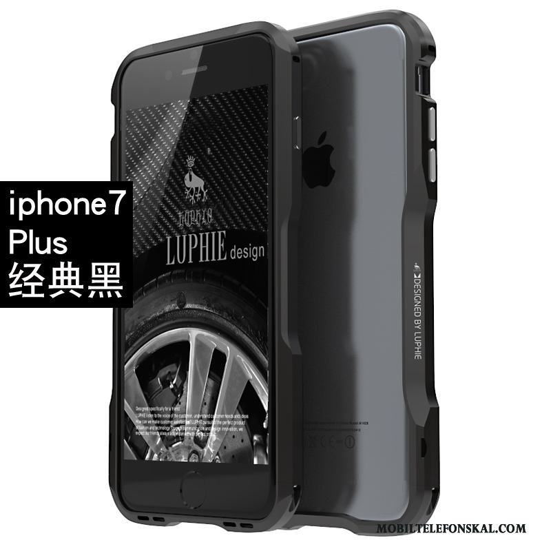 iPhone 7 Plus Fallskydd Frame Rosa Guld Trend Skal Telefon Ny Kreativa