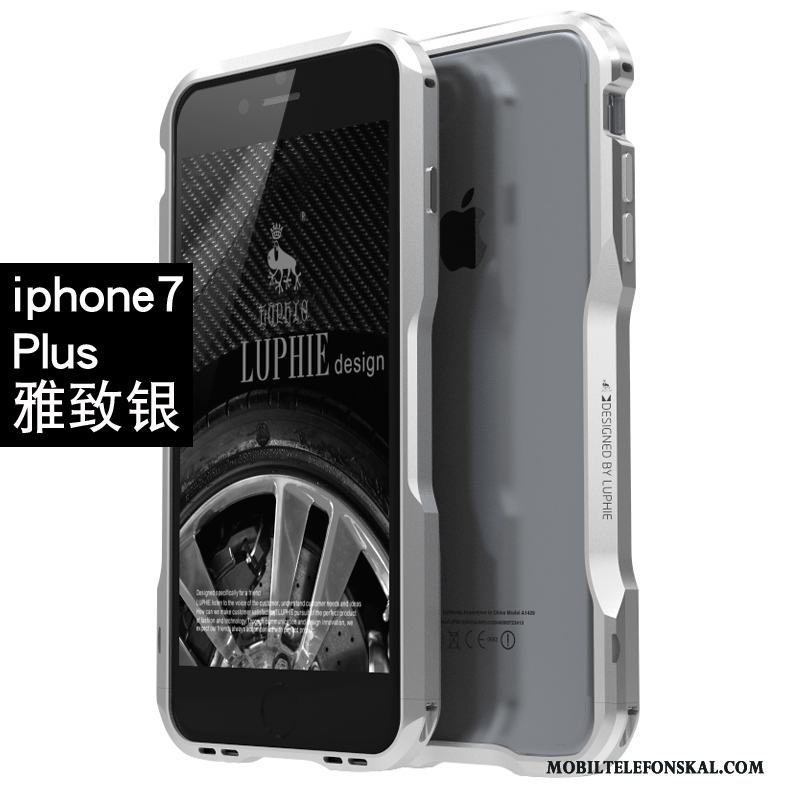 iPhone 7 Plus Fallskydd Frame Rosa Guld Trend Skal Telefon Ny Kreativa