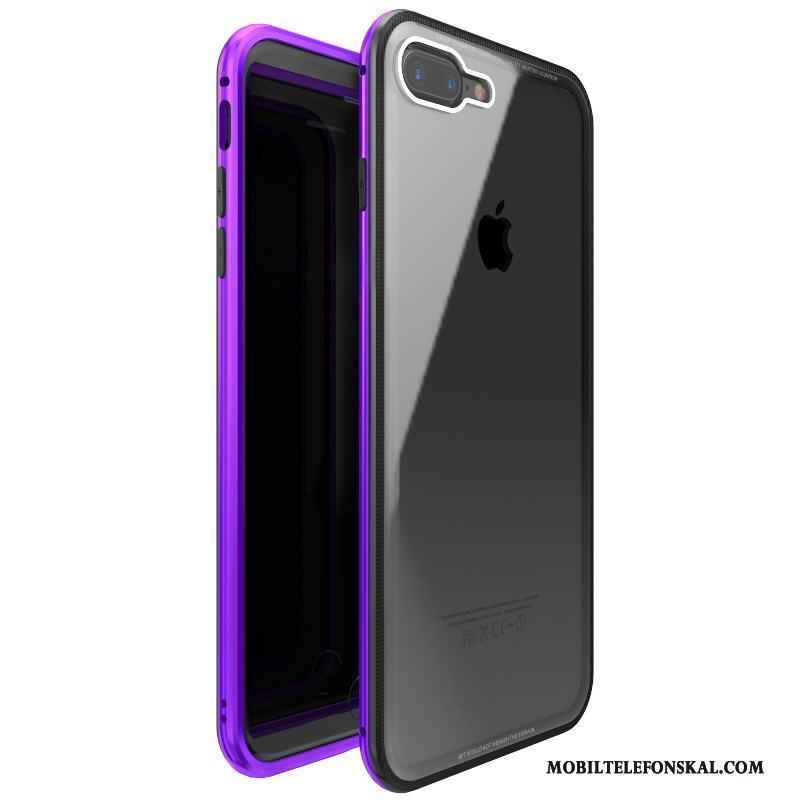 iPhone 7 Plus Kreativa Personlighet Fodral All Inclusive Fallskydd Skal Telefon Röd