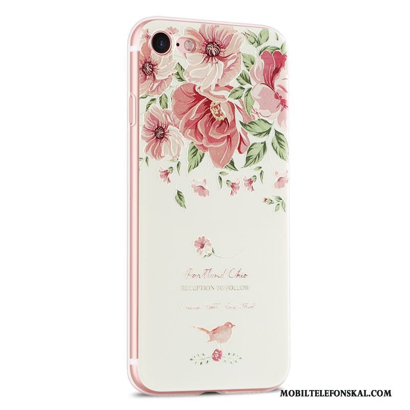 iPhone 7 Pu Personlighet All Inclusive Silikon Fodral Skal Telefon Kreativa