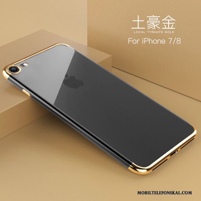 iPhone 7 Rosa Guld Tunn Skal Telefon Skydd Plating Silikon Transparent