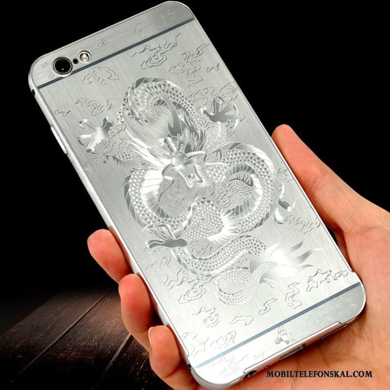 iPhone 7 Skal Fodral Frame Fallskydd All Inclusive Metall Trend Svart