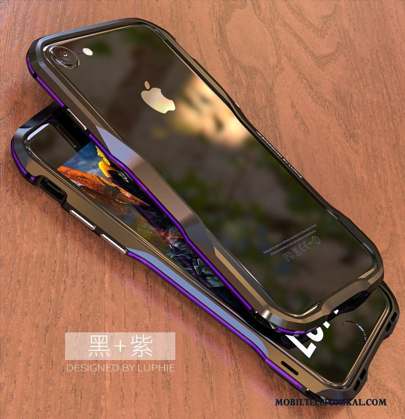 iPhone 7 Skal Trend Ny Kreativa Skydd Fodral Metall Fallskydd