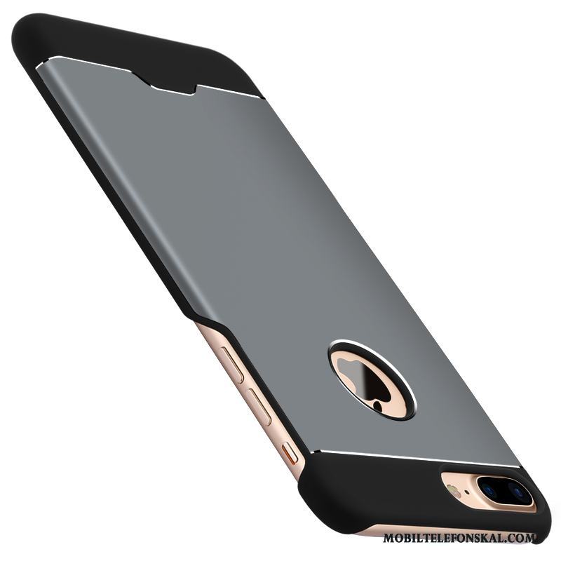 iPhone 8 Plus Metall Business Bakre Omslag Hård Skal Telefon Strålande Trend