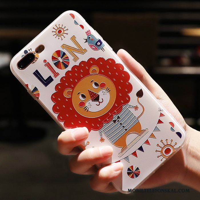 iPhone 8 Plus Skal Gul Nubuck Ny Silikon All Inclusive Mjuk Fodral