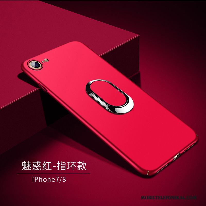 iPhone 8 Plus Skal Trend Mjuk Fodral Silikon Röd Telefon