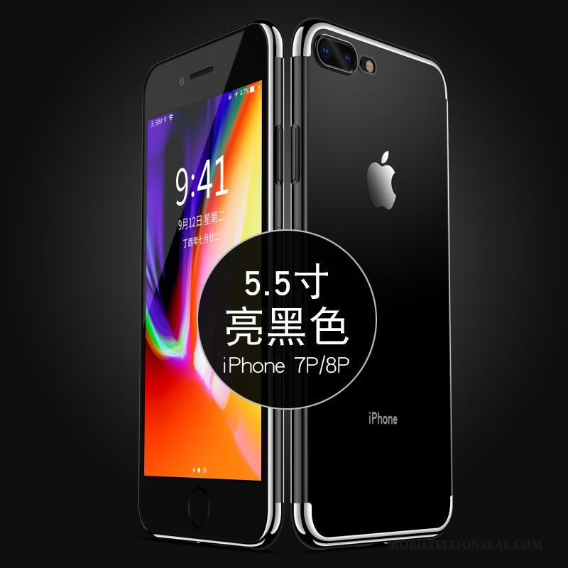 iPhone 8 Plus Transparent Mjuk Slim Skal Telefon All Inclusive Silikon Fodral