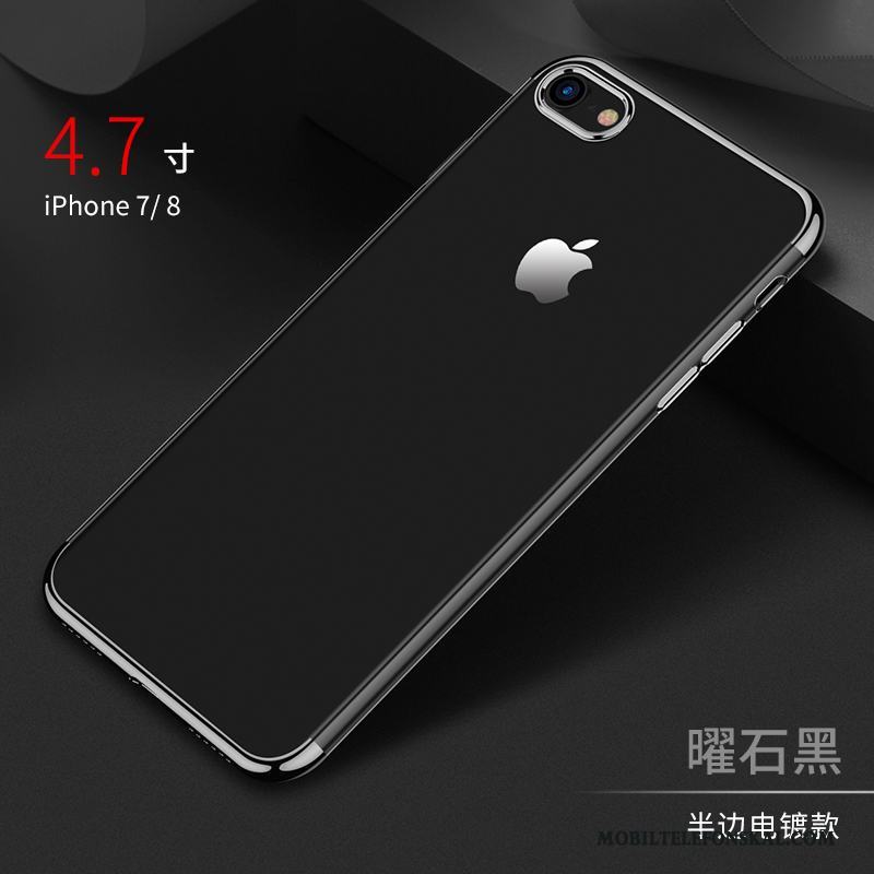 iPhone 8 Silikon Transparent Fallskydd All Inclusive Mjuk Fodral Skal