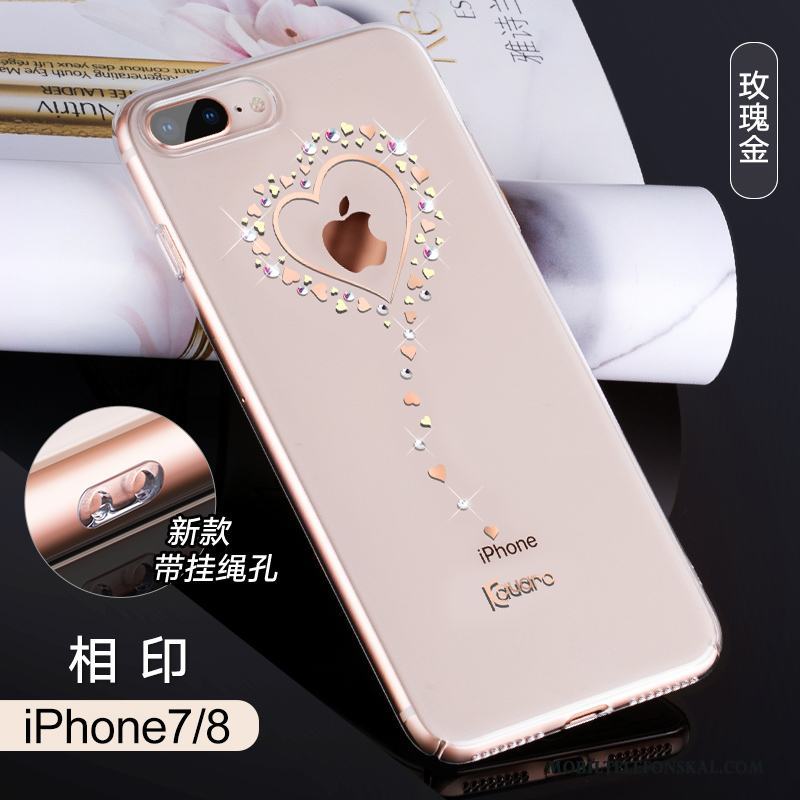 iPhone 8 Skal Telefon Ny Fallskydd Strass Fodral All Inclusive Trend Varumärke