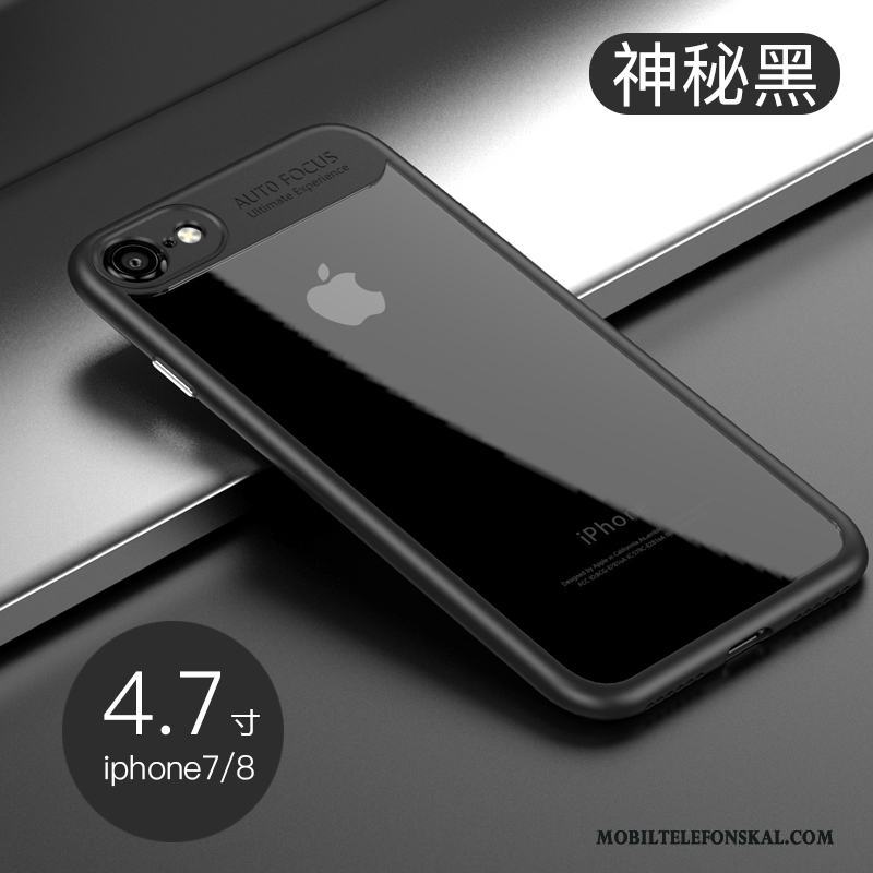 iPhone 8 Skal Telefon Röd Fodral Mjuk Mobil Telefon Silikon Trend