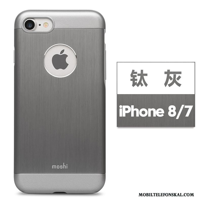 iPhone 8 Universell Fodral Guld Skal Telefon Metall Skydd