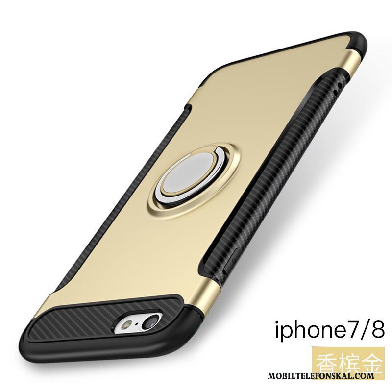 iPhone 8 Universell Skal Telefon Fodral Support Skydd Röd Ring