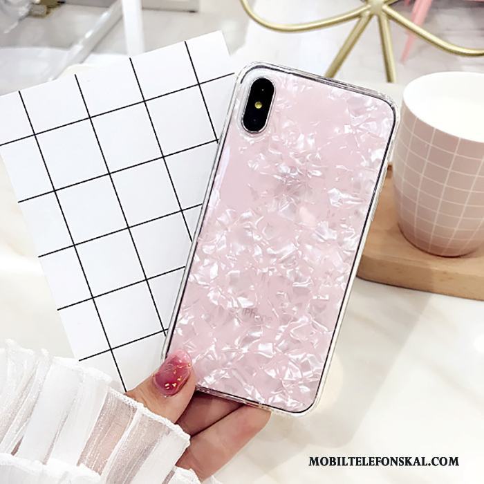 iPhone X Fallskydd Mjuk Skal Silver Telefon All Inclusive Kyla