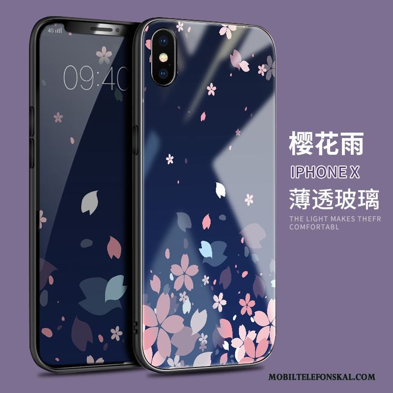 iPhone X Glas Personlighet Skal Telefon Kreativa Fallskydd All Inclusive Silikon