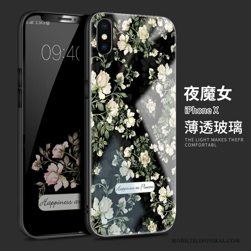 iPhone X Glas Personlighet Skal Telefon Kreativa Fallskydd All Inclusive Silikon