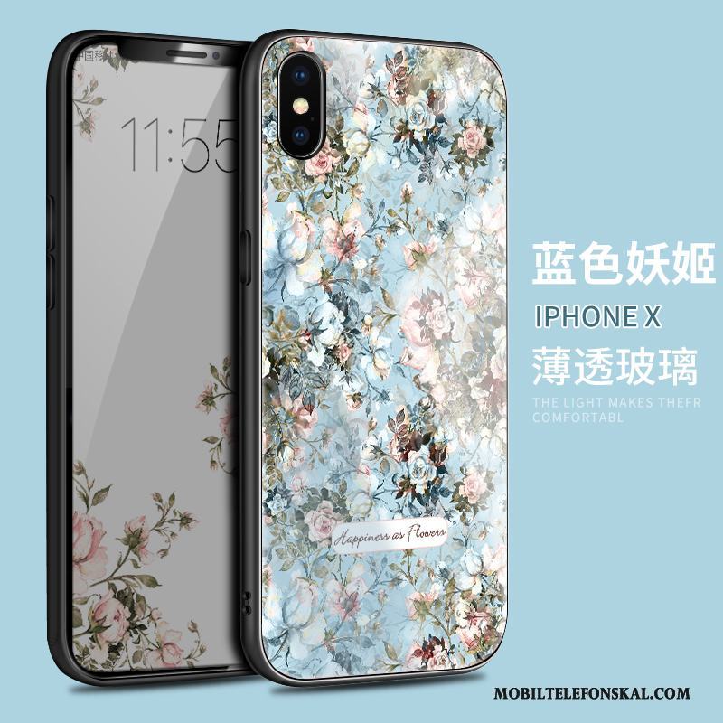 iPhone X Glas Personlighet Skal Telefon Kreativa Fallskydd All Inclusive Silikon