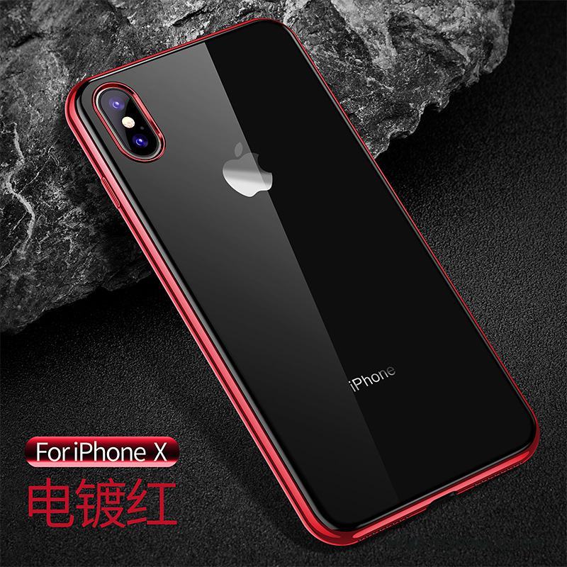 iPhone X Ny Skal Telefon Trend Skydd Mjuk Blå Slim