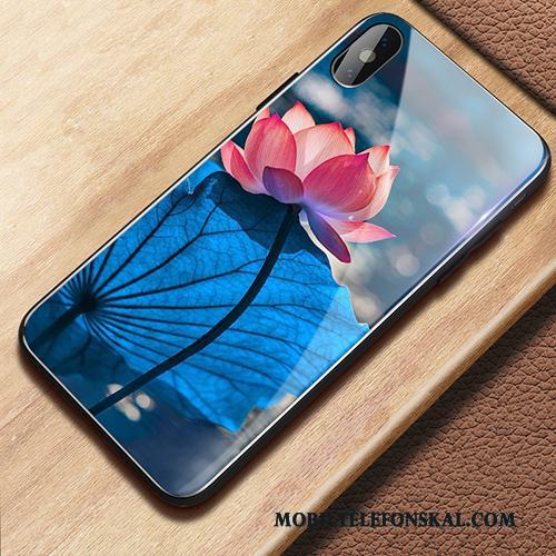 iPhone X Skal Telefon Fallskydd Fodral All Inclusive Purpur Personlighet Ny